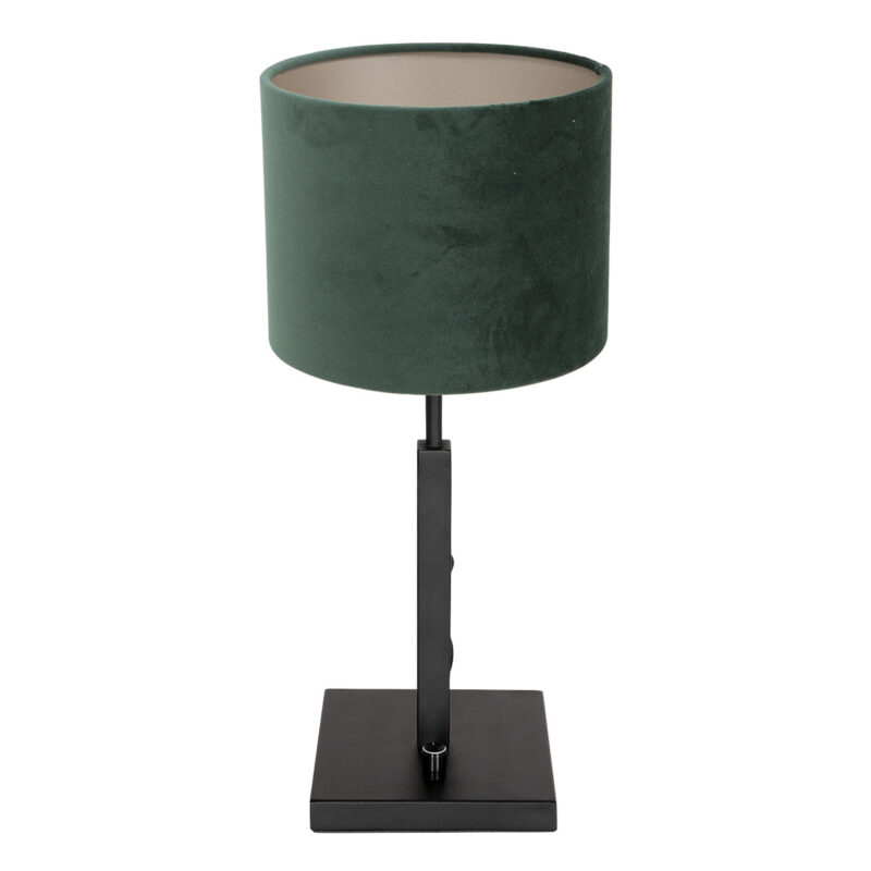 Design tafellamp met groene kap Steinhauer Stang - Afbeelding 2