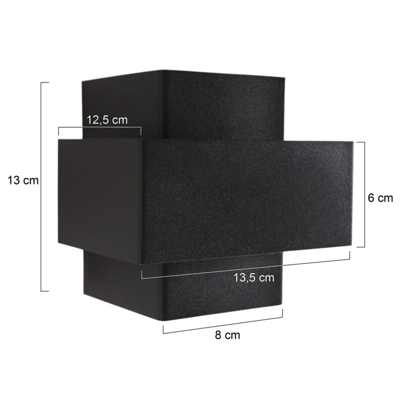 steinhauer-wandlamp-muro-zwart-metaal-designlamp-g9-3367zw-1
