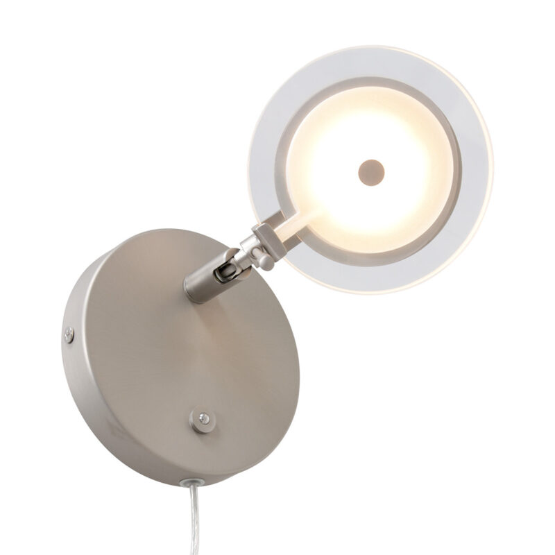 Dimbaar bedlampje met glas Steinhauer Turound - Afbeelding 9
