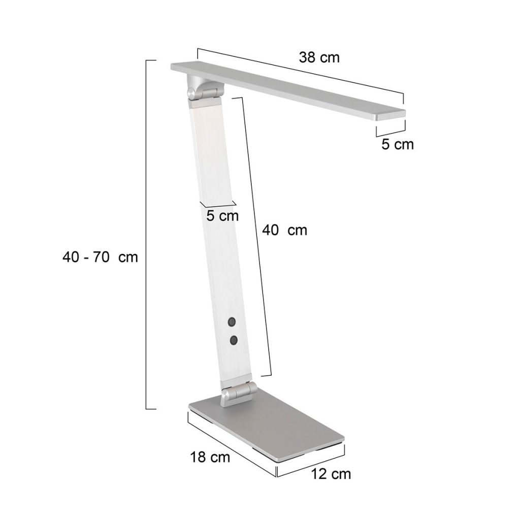 Dimbare bureaulamp Steinhauer Serenade led - Afbeelding 7