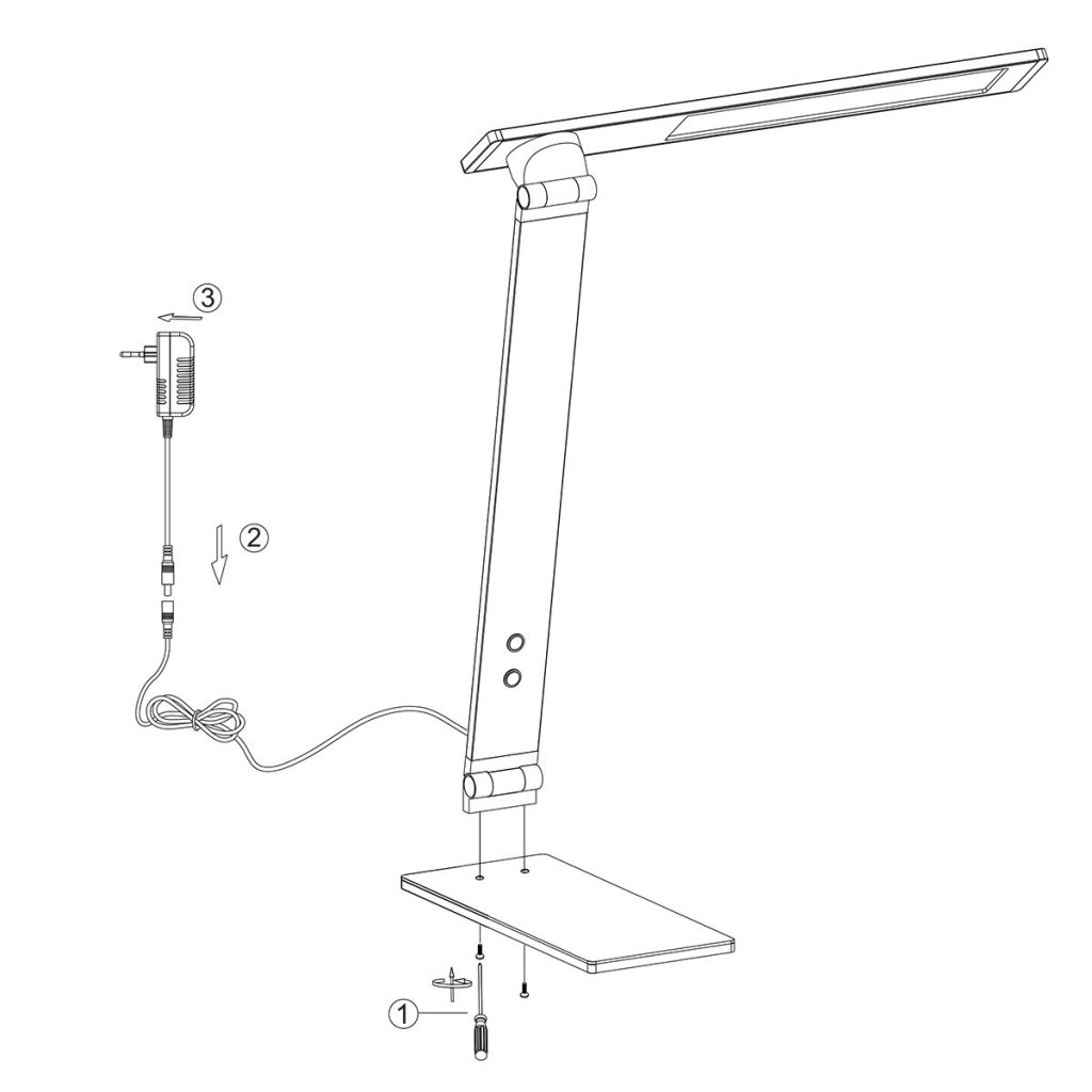 Dimbare bureaulamp Steinhauer Serenade led - Afbeelding 9