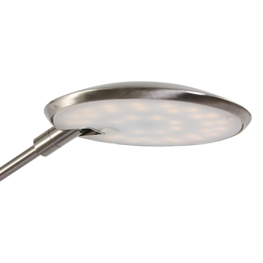 Moderne stalen metalen kunststof tafellamp Steinhauer Zodiac led - Afbeelding 12
