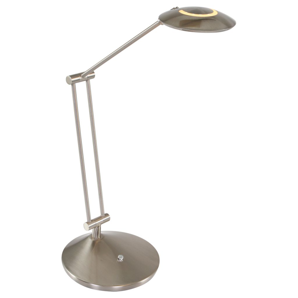 Moderne stalen metalen kunststof tafellamp Steinhauer Zodiac led - Afbeelding 13