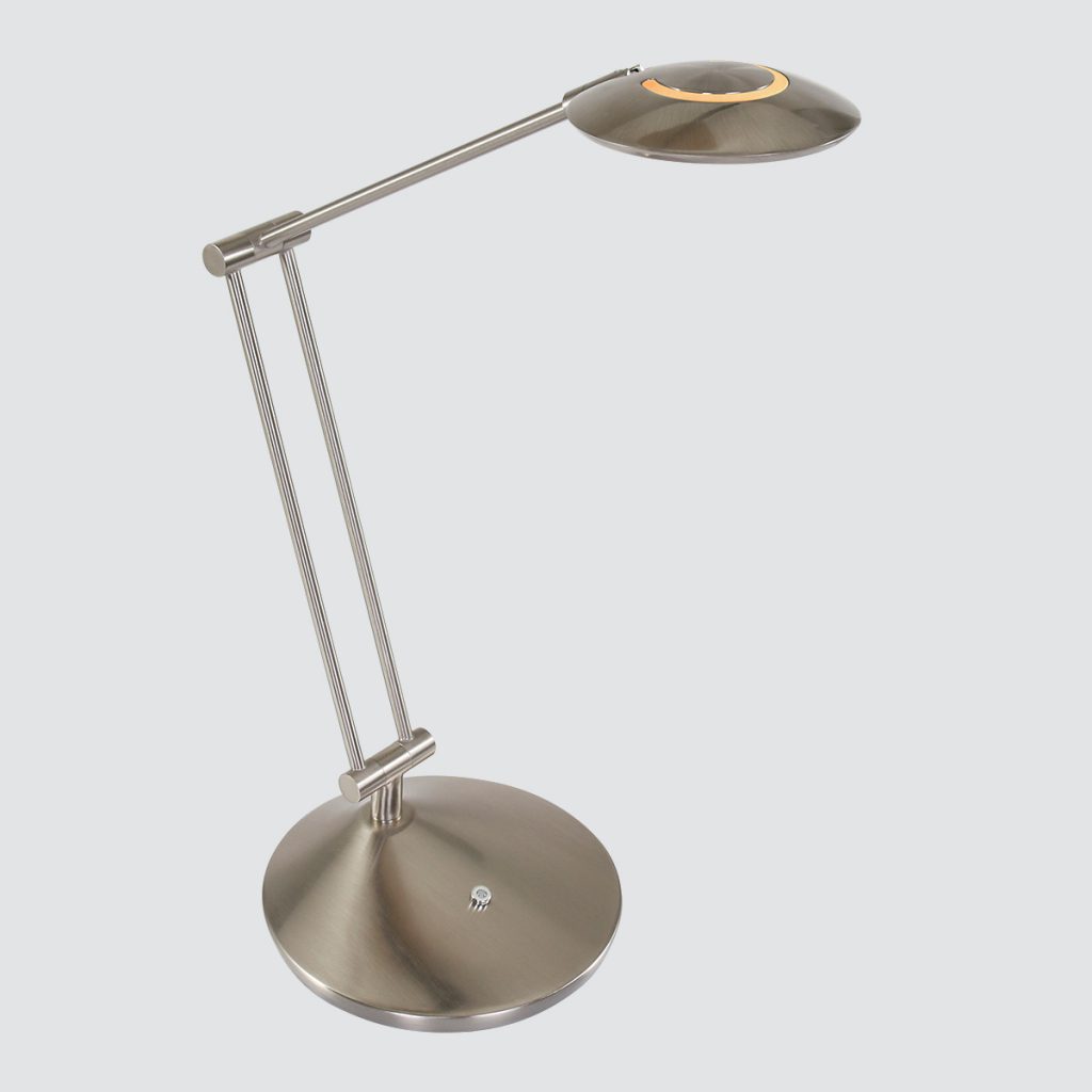 Moderne stalen metalen kunststof tafellamp Steinhauer Zodiac led - Afbeelding 15