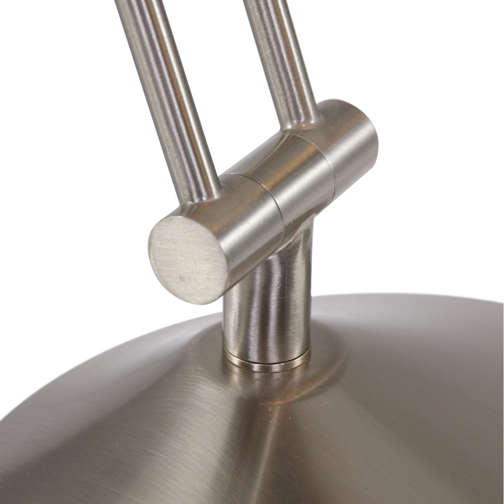 Moderne stalen metalen kunststof tafellamp Steinhauer Zodiac led - Afbeelding 3