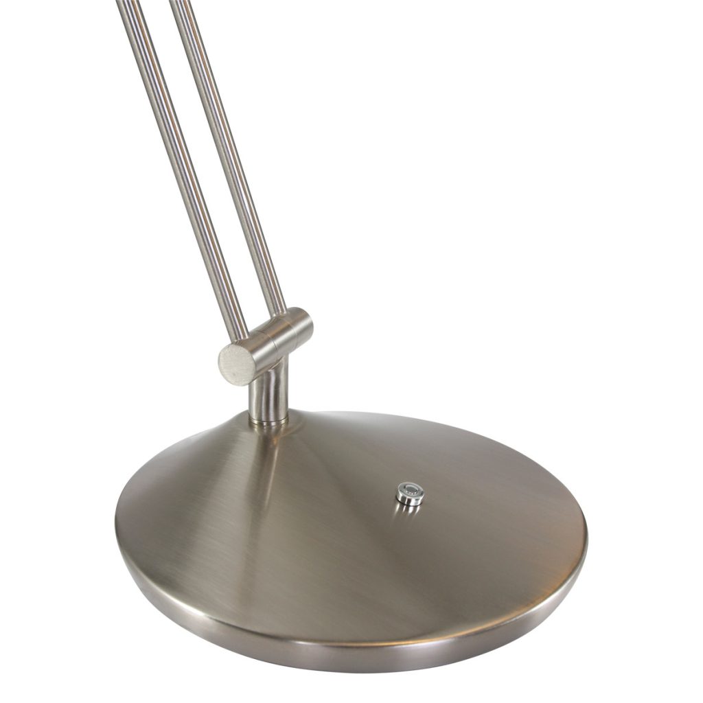 Moderne stalen metalen kunststof tafellamp Steinhauer Zodiac led - Afbeelding 4