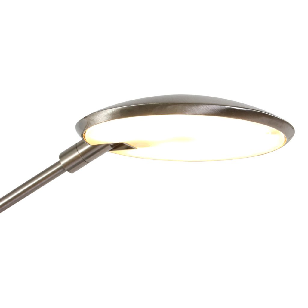 Moderne stalen metalen kunststof tafellamp Steinhauer Zodiac led - Afbeelding 5