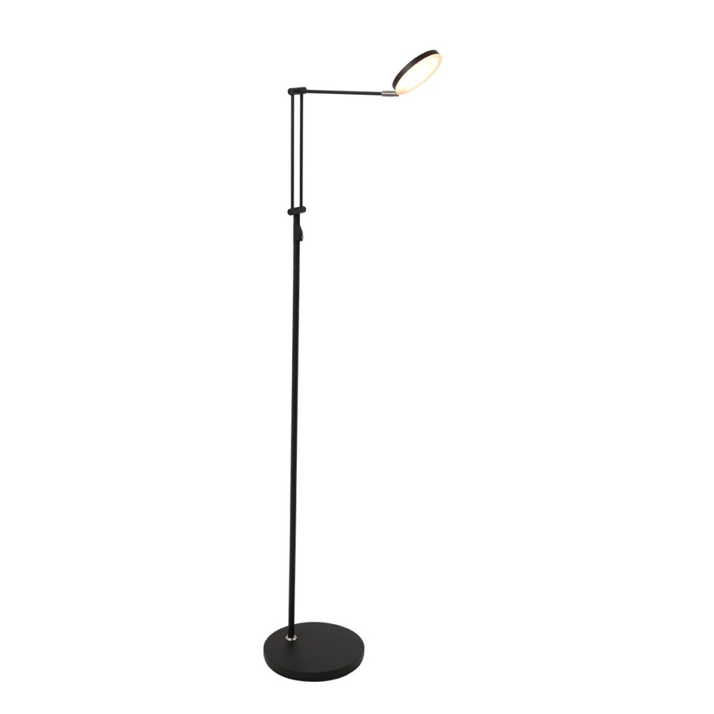 Flexibele ronde vloerlamp zwart Steinhauer Soleil - Afbeelding 11