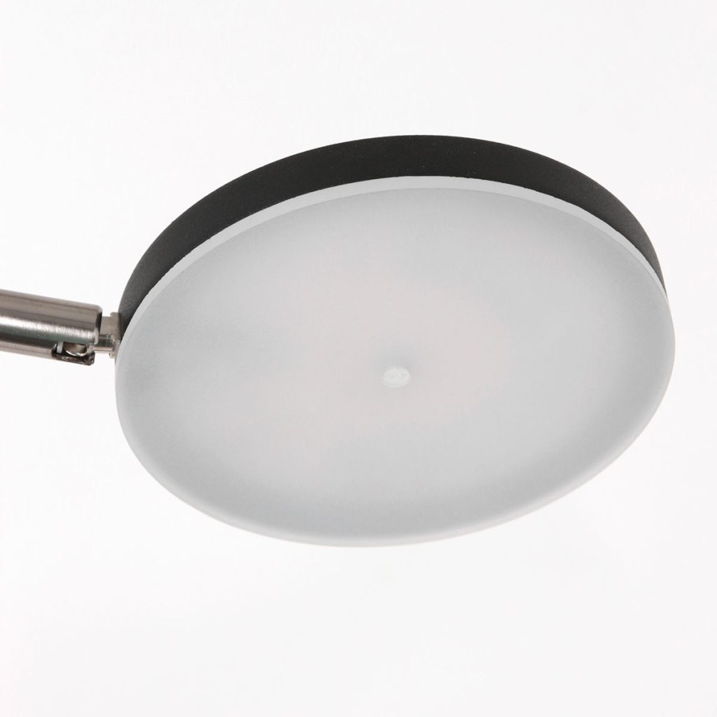 Flexibele ronde vloerlamp zwart Steinhauer Soleil - Afbeelding 16