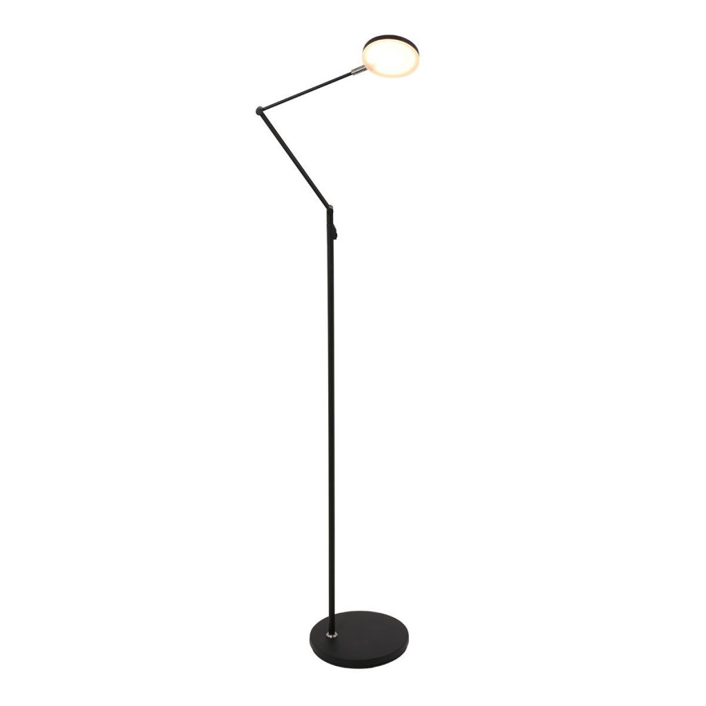 Flexibele ronde vloerlamp zwart Steinhauer Soleil - Afbeelding 20