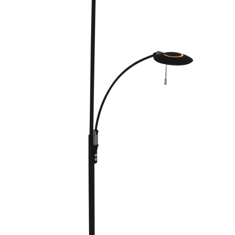Dimbare vloerlamp zwart leeslamp Steinhauer Zenith led - Afbeelding 12
