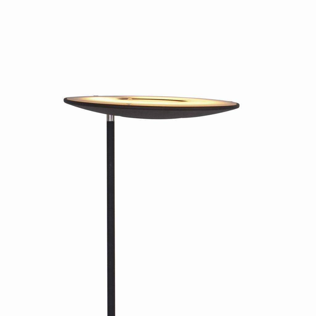 Dimbare vloerlamp zwart leeslamp Steinhauer Zenith led - Afbeelding 7