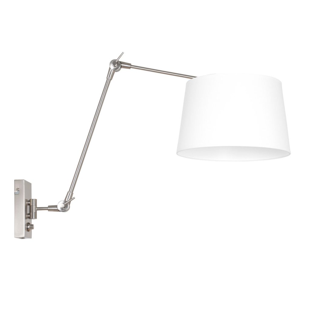 dimbare-wandlamp-met-witte-kap-steinhauer-prestige-chic-9722st