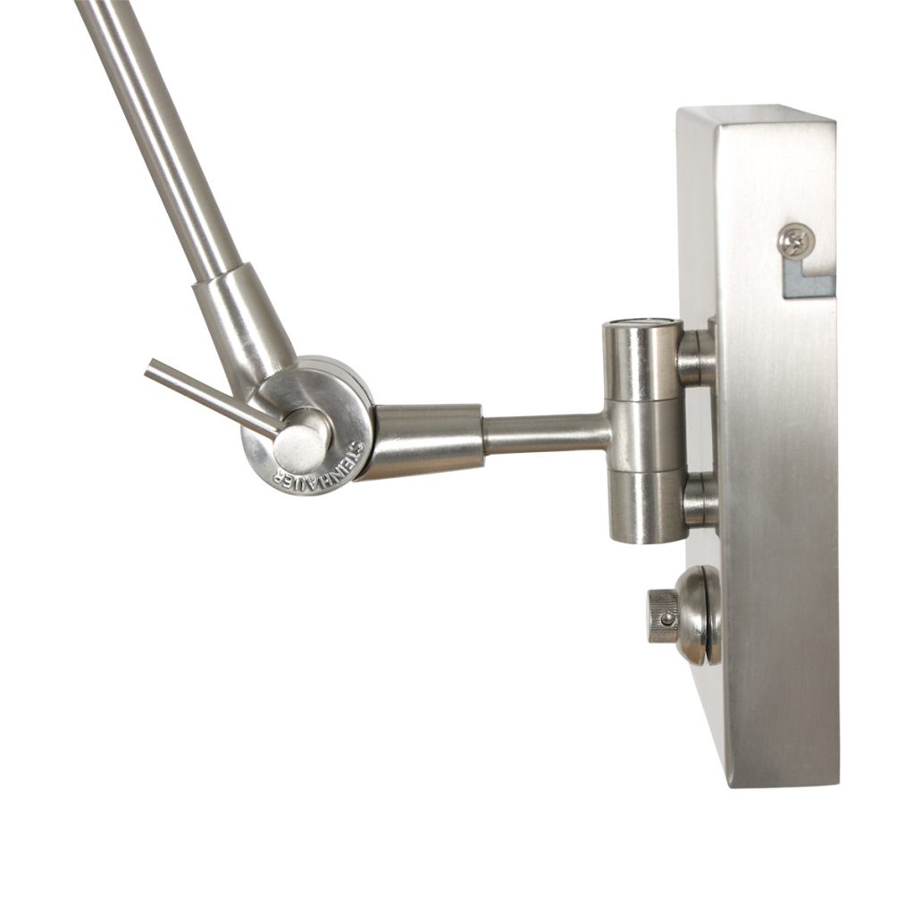 Dimbare wandlamp met witte kap Steinhauer Prestige chic - Afbeelding 10