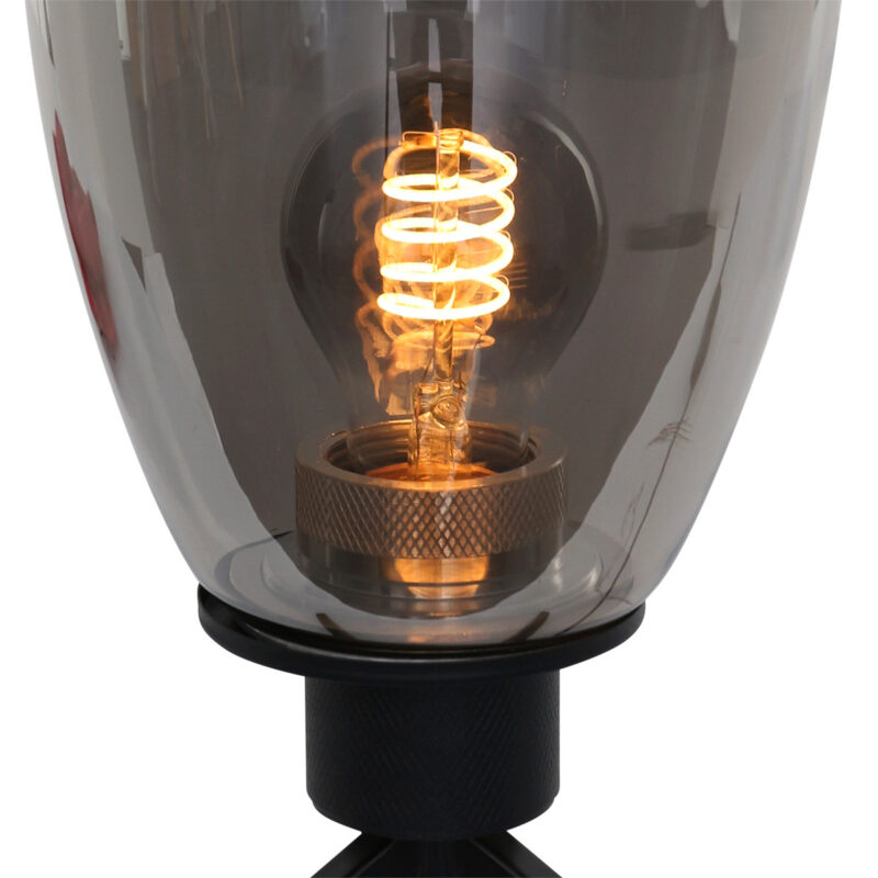 steinhauer-tafellamp-reflexion-zwart-glasmetaal-ø15cm-e27-2682zw-1