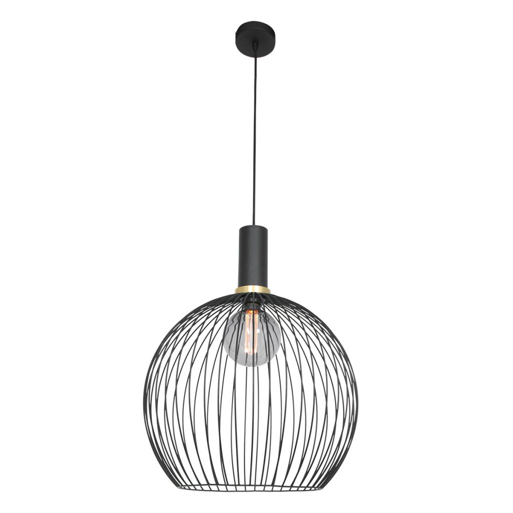 mexlite-hanglamp-aureole-zwart-metaal-ø42cm-e27-3068zw-1