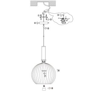 mexlite-hanglamp-aureole-zwart-metaal-ø42cm-e27-3068zw-1