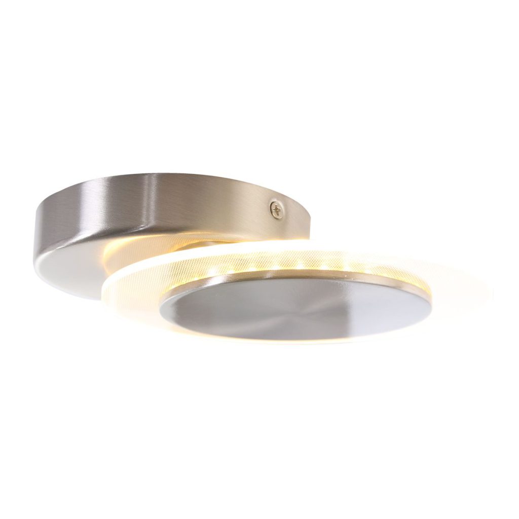 Moderne stalen metalen kunststof wandlamp Steinhauer Lido - Afbeelding 14