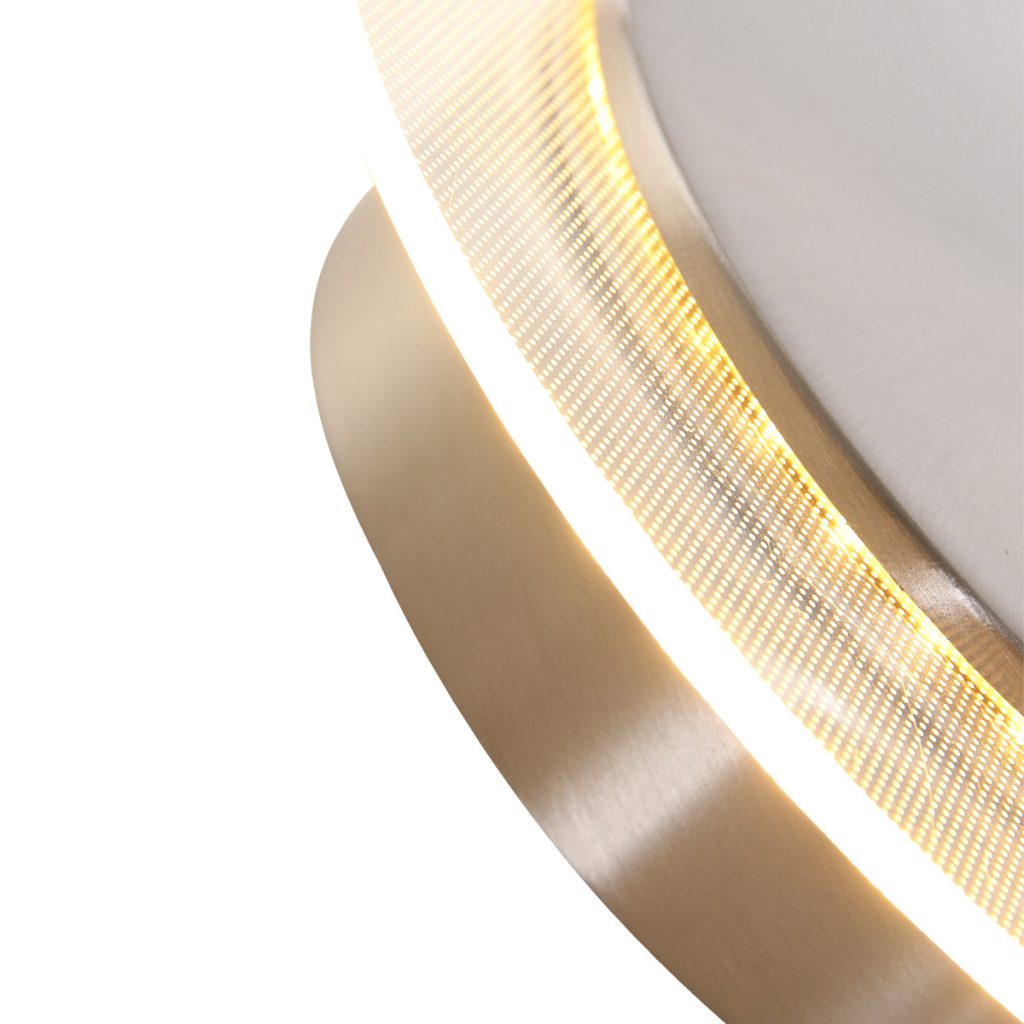 Moderne stalen metalen kunststof wandlamp Steinhauer Lido - Afbeelding 6