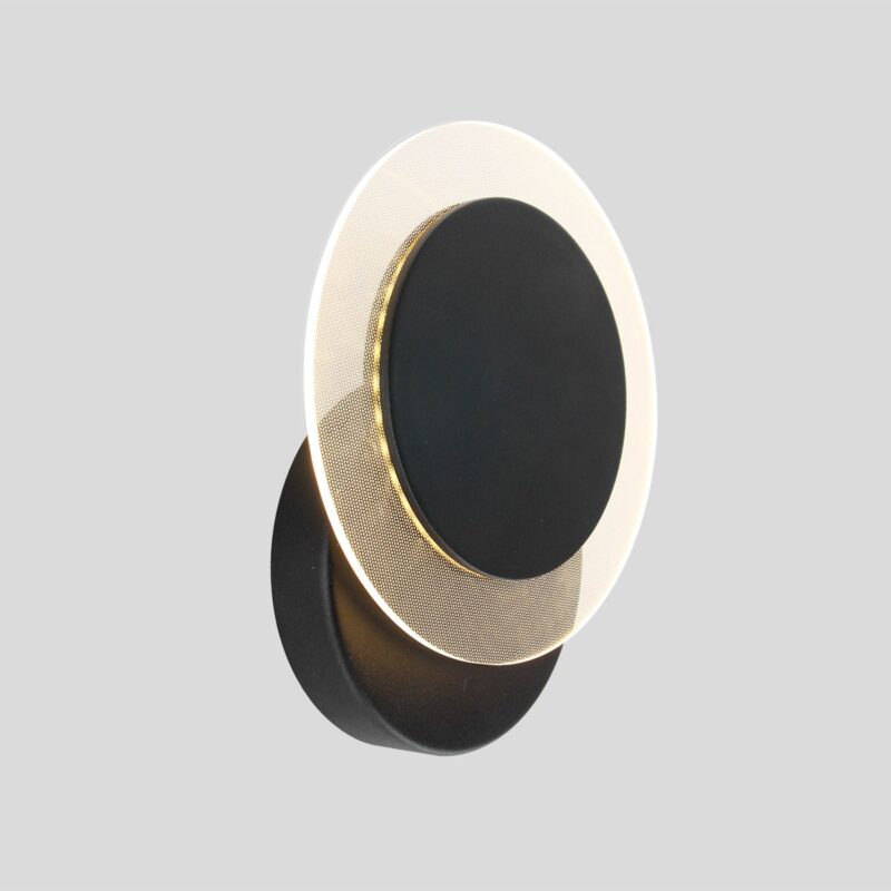 steinhauer-wandlamp-lido-zwart-kunststofmetaal-ø17cm-led-2564zw--19