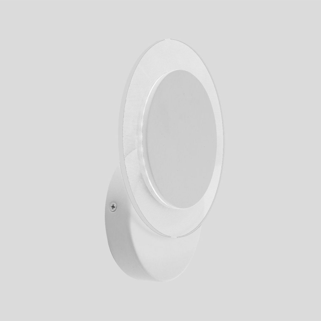 Moderne witte metalen kunststof wandlamp Steinhauer Lido - Afbeelding 20