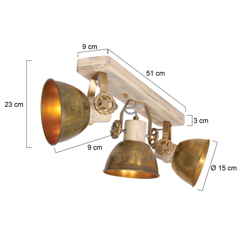 mexlite-spot-gearwood-brons-metaalrubberwood-opbouwspot-e27-2133br-1