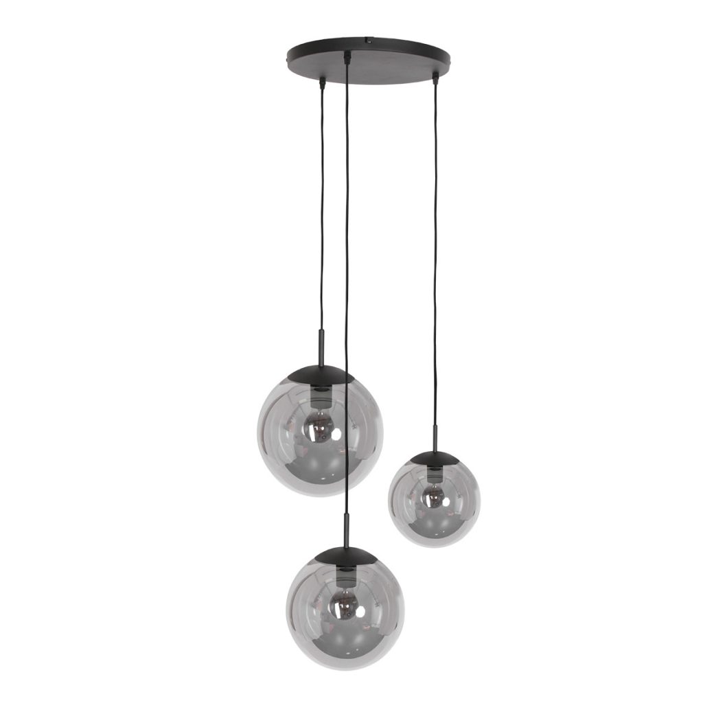 Drielichts rookglazen bollamp Steinhauer Bollique led - Afbeelding 10