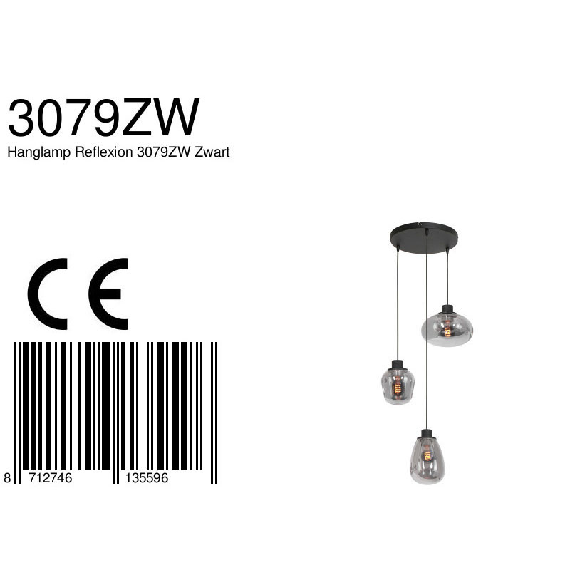 drielichts-rookglazen-vide-hanglamp-steinhauer-reflexion-3079zw-8