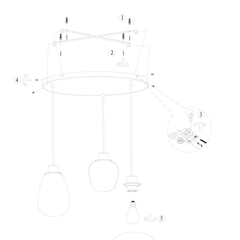 steinhauer-hanglamp-reflexion-zwart-glasmetaal-ø30cm-e27-3079zw-1