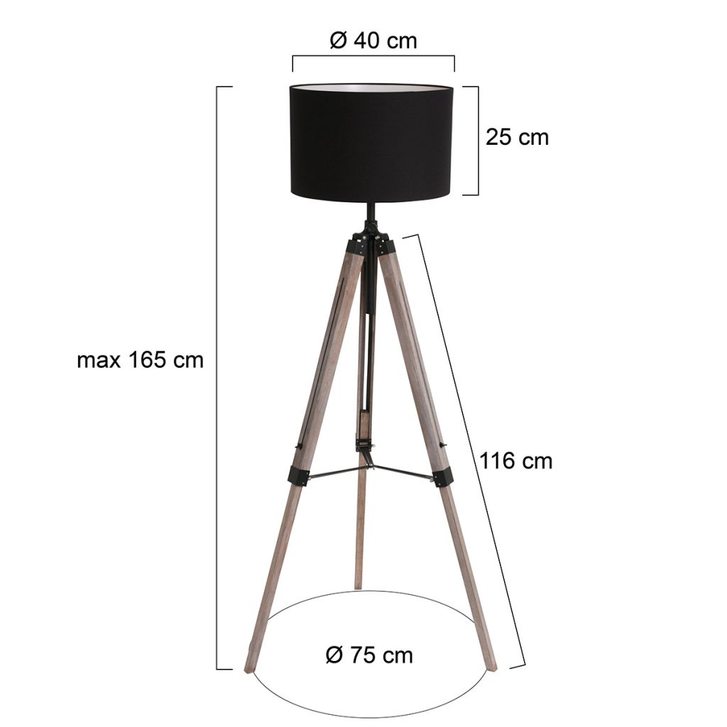 mexlite-vloerlamp-triek-zwart-metaalstof-ø75cm-e27-7175zw-1