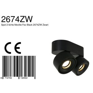 mexlite-spot-fezblack-zwart-kunststofmetaal-opbouwspot-led-2674zw-1