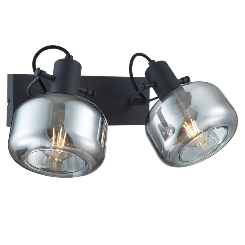 steinhauer-wandlamp-glaslic-zwart-glasmetaal-designlamp-e27-3865zw-1