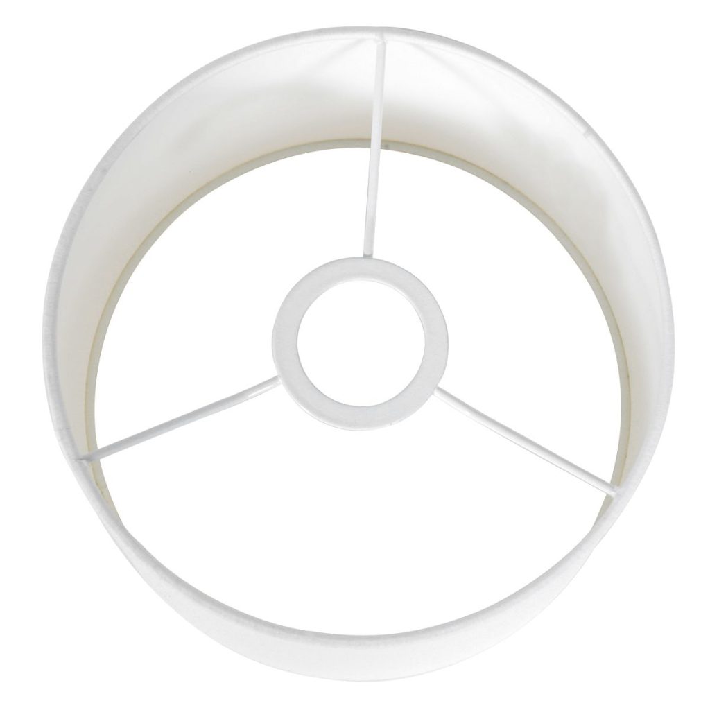Moderne witte stoffen lampenkap Steinhauer  - Ø 20 cm - Afbeelding 5