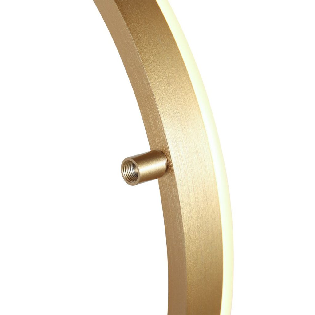 Elegante Matzwarte Plafondlamp met Goud Accent Steinhauer Mykty - Afbeelding 11
