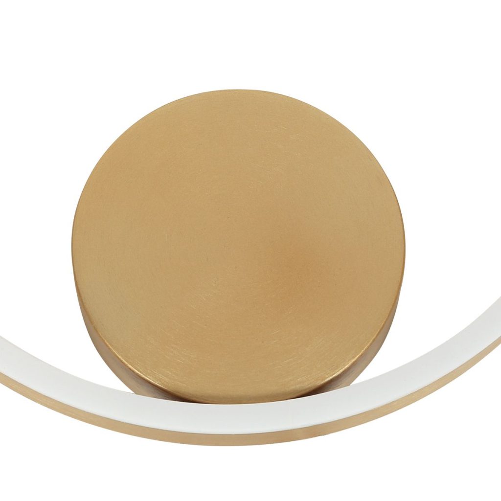 Elegante Matzwarte Plafondlamp met Goud Accent Steinhauer Mykty - Afbeelding 4