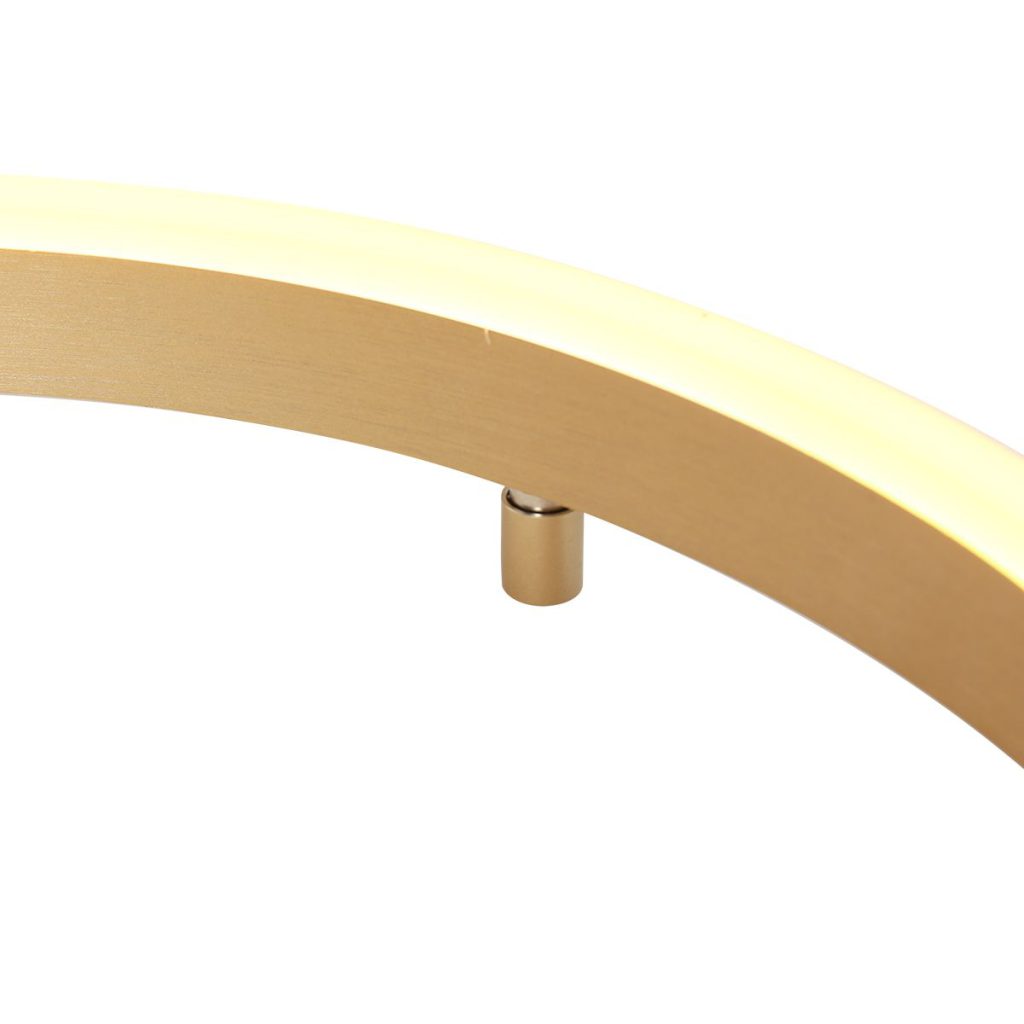 Elegante Matzwarte Plafondlamp met Goud Accent Steinhauer Mykty - Afbeelding 5