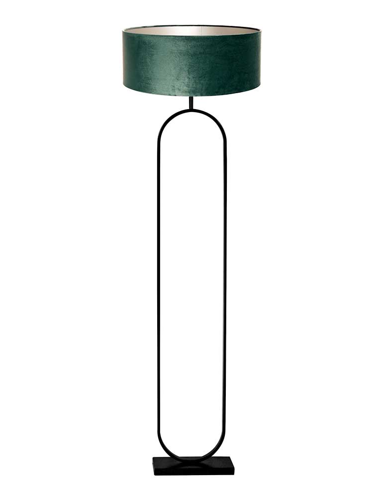 elegante-vloerlamp-met-velvet-lampenkap-light-living-jamiri-groen-en-zwart-3560zw-1