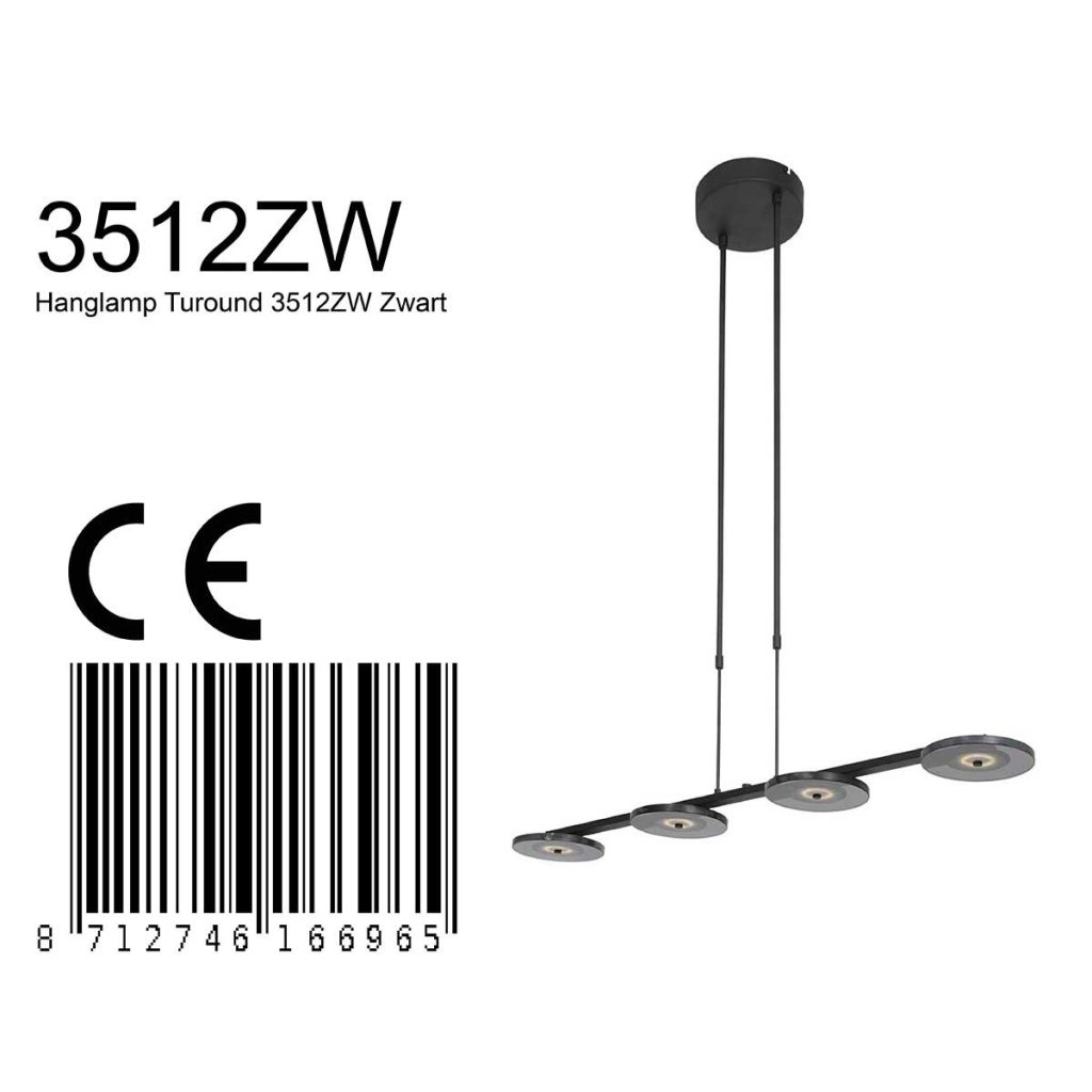 Elegenate LED-glasplaatlamp Steinhauer Turound - Afbeelding 8
