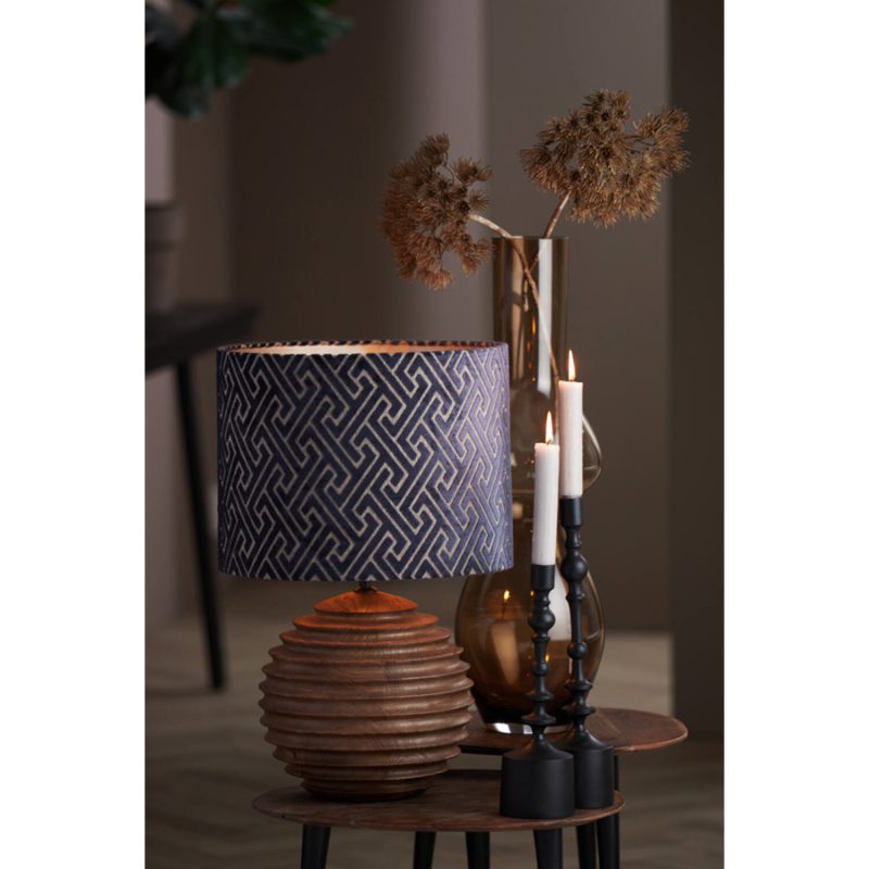 light&living-kap-maze-blauw-textiel-ø40cm-e27-2240396-1