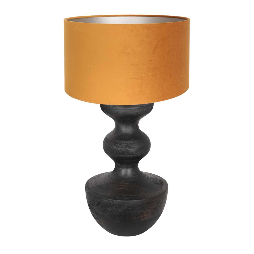 annelighting-tafellamp-lyons-zwart-houtveloursstof-ø40cm-e27-3477zw-1