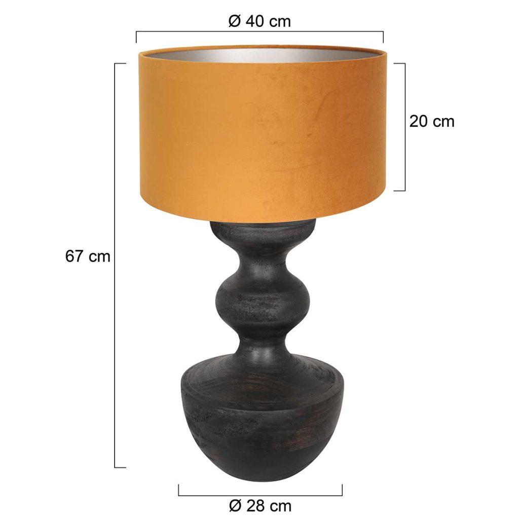 annelighting-tafellamp-lyons-zwart-houtveloursstof-ø40cm-e27-3477zw-1