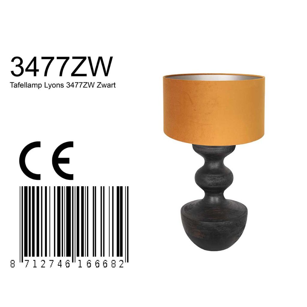 annelighting-tafellamp-lyons-zwart-houtveloursstof-ø40cm-e27-3477zw-1