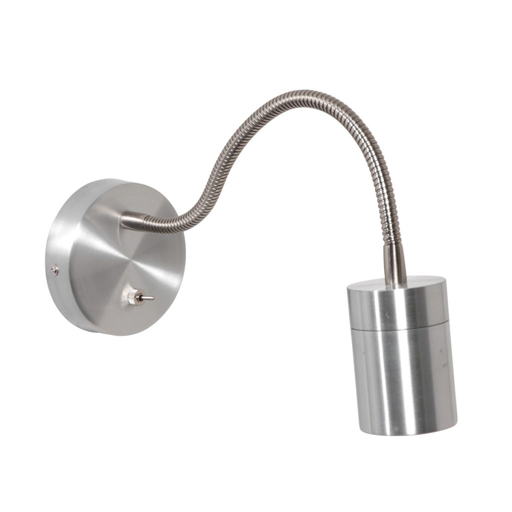 mexlite-wandlamp-upround-staal-metaalstaal-bedlampje-gu10-3390st-1