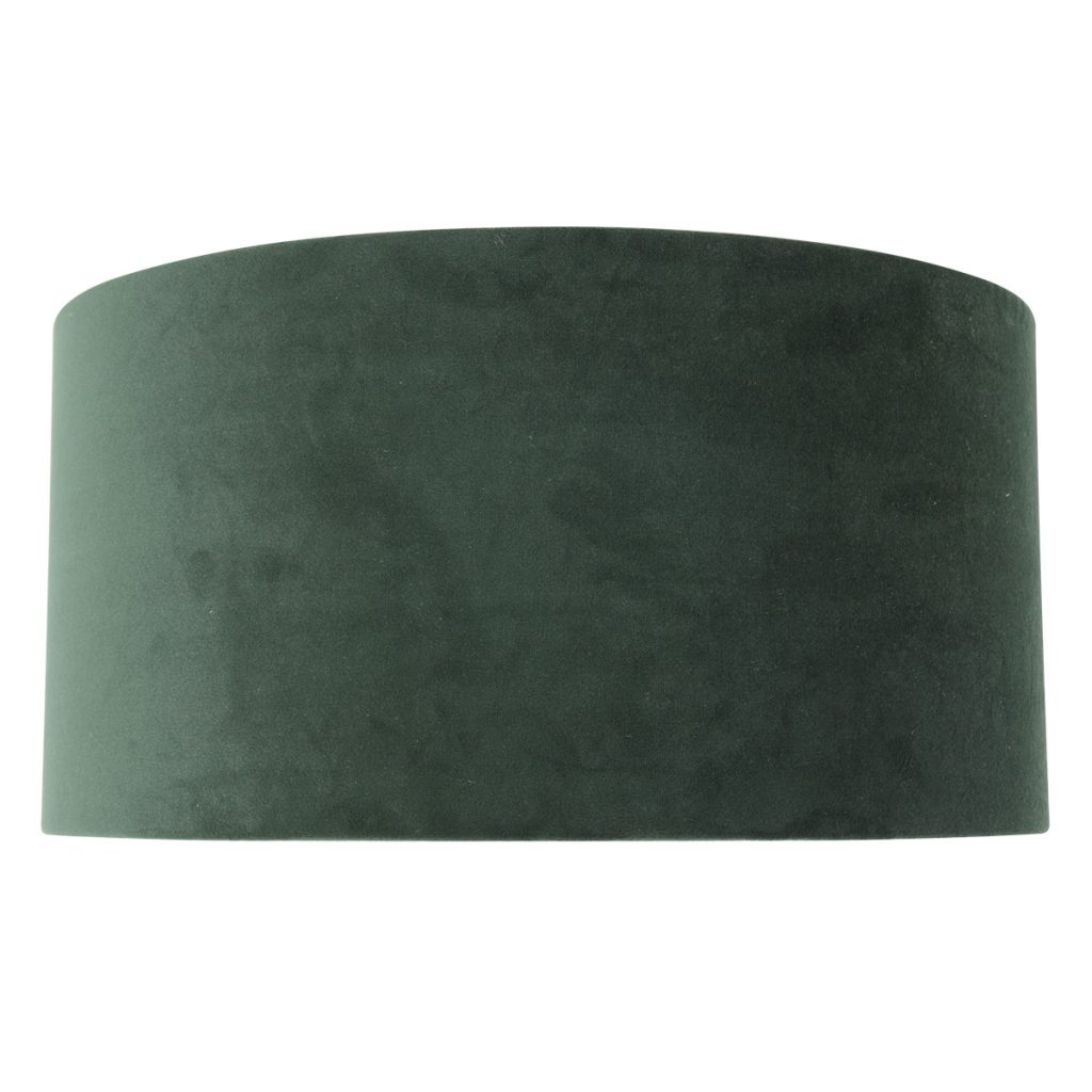 Moderne lampenkap groen velours Steinhauer  - Ø 40 cm - Afbeelding 3