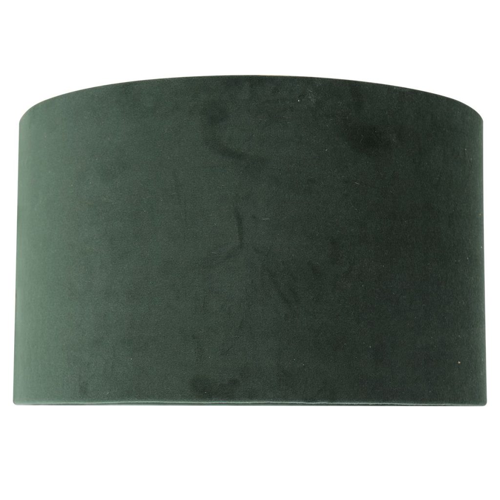 Moderne groene velours lampenkap Steinhauer  - Ø 30 cm - Afbeelding 3