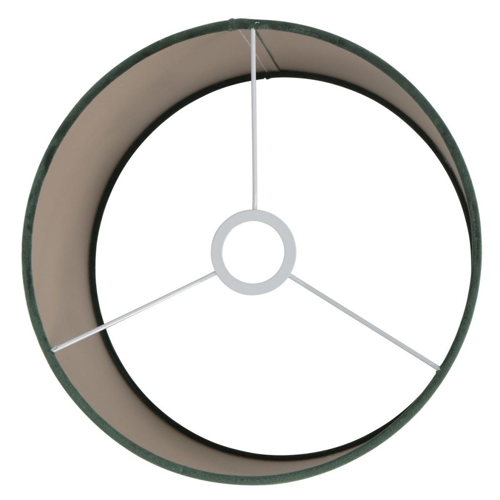 Moderne groene velours lampenkap Steinhauer  - Ø 30 cm - Afbeelding 5