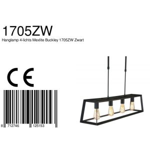 mexlite-hanglamp-buckley-zwart-metaal-groteeettafellamp-e27-1705zw-1