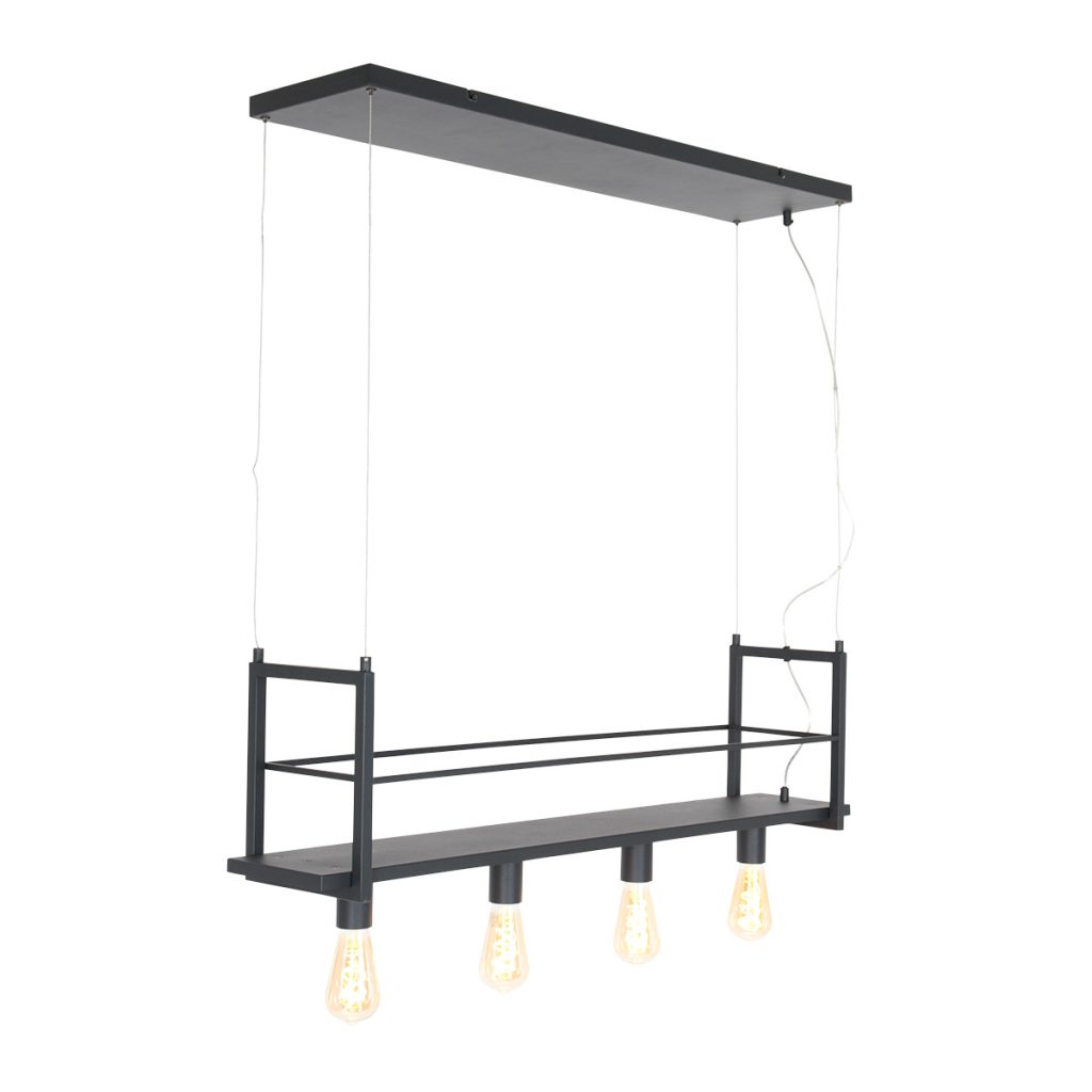 mexlite-hanglamp-buckley-zwart-metaal-groteeettafellamp-e27-2983zw-1