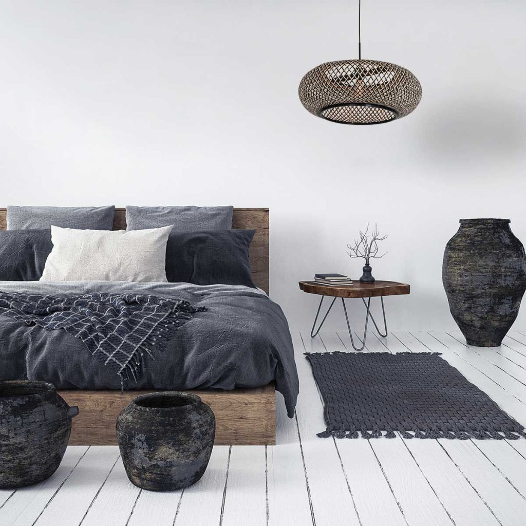 Gevlochten Rotan hanglamp Anne Lighting Maze - Afbeelding 3