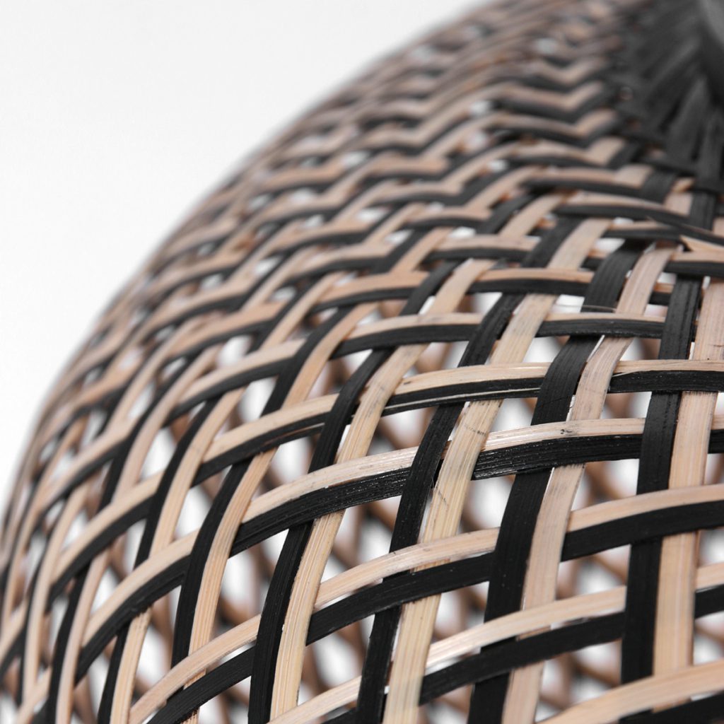 Gevlochten Rotan hanglamp Anne Lighting Maze - Afbeelding 5